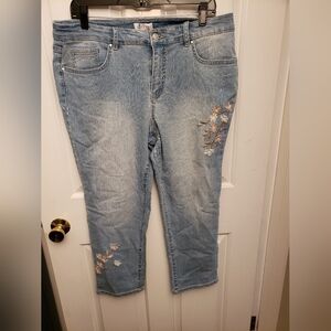 New Womans d&co jeans size 14 petite